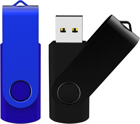 محرك أقراص فلاش USB سعة 64 جيجابايت، 2 حزمة محرك أقراص USB الإبهام سعة 64 جيجابايت، محركات أقراص القفز للتخزين (لونان، 64 جيجا) in Kuwait