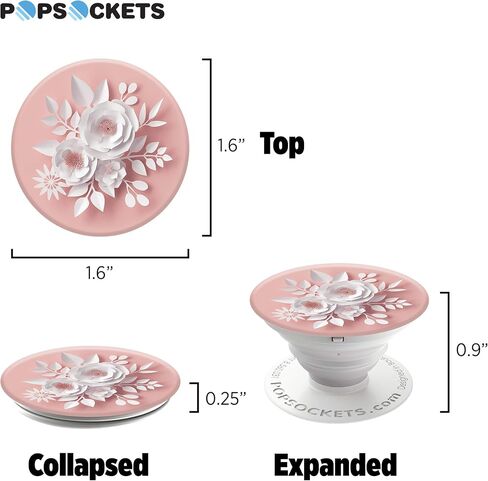 PopSockets: Collapsible Grip & Stand for Phones and Tablets - Paper Flowers in Saudi Arabia