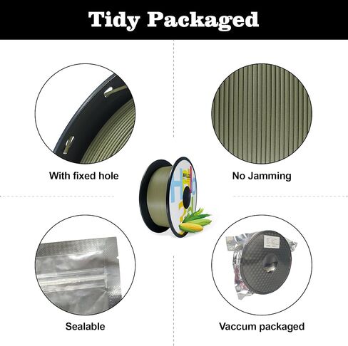 HELLO3D 3D Printer Filament, Black PLA Filament 1.75mm, Dimensional Accuracy +/-0.05mm, Fit Most FDM 3D Printing, Vacuum Packaging, 1 kg Spool (2.2 lbs), 330 Meters in Saudi Arabia