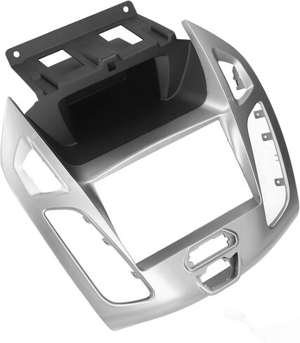 إطار قرص DVD صوتي 2DIN، استبدال ديكور محول لوحة القيادة لسيارة Transit Tourneo Connect 2013,2014,2015 (رمادي فضي) in Kuwait