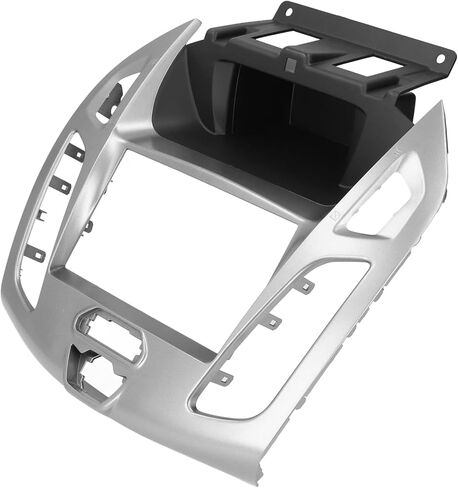 إطار قرص DVD صوتي 2DIN، استبدال ديكور محول لوحة القيادة لسيارة Transit Tourneo Connect 2013,2014,2015 (رمادي فضي) in Kuwait