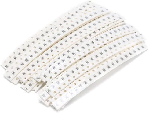 500Pcs 0805 SMD Resistor Kit 15K-220K Ω ohm 25 Values (Each Value 20pcs) 0805 SMD Resistance Pack in Saudi Arabia