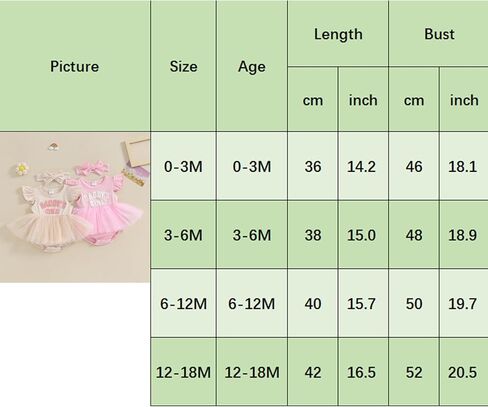 فستان Hnyenmcko لحديثي الولادة من البنات رومبير للرضع بأكمام طويلة وتطريز شبكي وعصابة رأس ملابس صيفية (فتاة الأب-مشمش، 6-12 شهرًا) in Kuwait