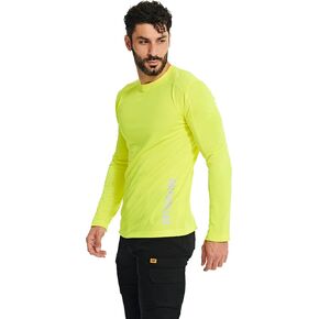 Caterpillar Men's Coolmax Long Sleeve T-Shirt in Kuwait
