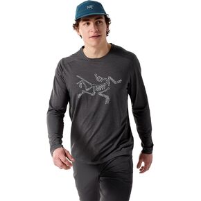 Arc'teryx Cormac Logo Shirt LS Men's | Performance Tee for High-Output Activities in Saudi Arabia