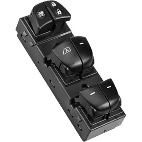 Master Power Door Lock Window Control Switch for Nissan Altima Sentra Rogue Leaf 2013-2018, for Tiida Sylphy 12-16, for Nissan Juke 12-17, Driver Side Window Controller Switch 25401-3TA5A in Saudi Arabia