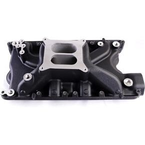 84023 7181 Performer RPM Intake Manifold Aluminum Dual Plane Compatible with Ford 351W SBF Small Block Ford Windsor 351 5.8L V8 Engine in Kuwait