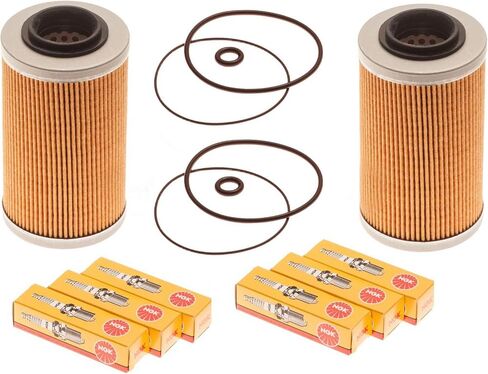 Sea Doo 4-Tec Maintenance Kit Oil Filter W/O-Ring & NGK Spark Plugs 2 Pack in Saudi Arabia