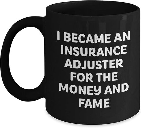 Funny Insurance Adjuster Humor Gifts for Coworkers and Friends on Christmas: Unique Insurance Adjuster Coffee Mugs for Insurance Adjuster Lovers in Saudi Arabia