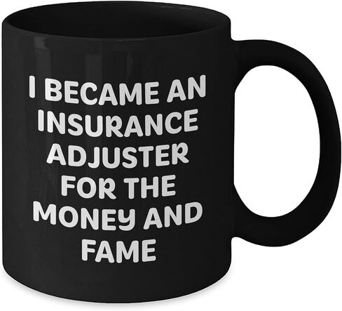 Funny Insurance Adjuster Humor Gifts for Coworkers and Friends on Christmas: Unique Insurance Adjuster Coffee Mugs for Insurance Adjuster Lovers in Saudi Arabia