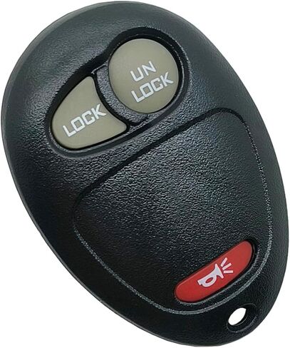Key Fob Shell Case Replacement Fits for Chevy Colorado Venture GMC Canyon Hummer H3 Pontiac Montana Oldsmobile Silhouette Isuzu Keyless Entry Car Remote Cover (3 Buttons C) in Saudi Arabia