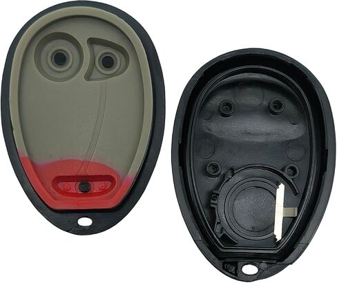 Key Fob Shell Case Replacement Fits for Chevy Colorado Venture GMC Canyon Hummer H3 Pontiac Montana Oldsmobile Silhouette Isuzu Keyless Entry Car Remote Cover (3 Buttons C) in Saudi Arabia