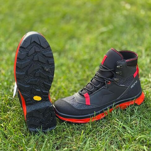 Alpina PERFORMANCE Men's Waterproof Boots with Microfiber Fiber Upper and Sympatex Bretahable Membrane | Vibram | Lightweight | Made in Europe in Saudi Arabia