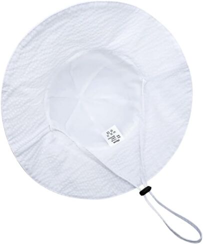 Toddler Kids Baby Girl Sun Hat Floppy Cotton Summer Hat 50+ SPF Protective in Saudi Arabia