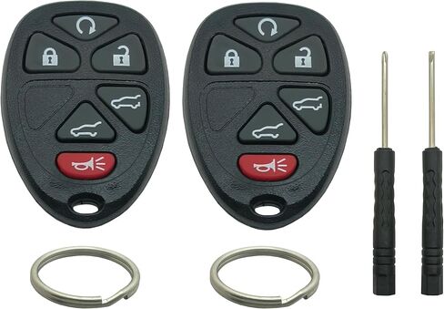 Key Fob Shell Case Replacement Fits for Chevy Colorado Venture GMC Canyon Hummer H3 Pontiac Montana Oldsmobile Silhouette Isuzu Keyless Entry Car Remote Cover (3 Buttons C) in Saudi Arabia