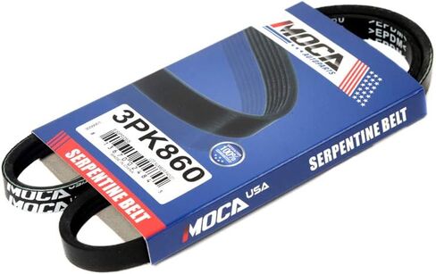 MOCA 3PK860 EPDM Serpentine Belt Fits 2004-2009 for Toyota Prius 1.5L in Saudi Arabia