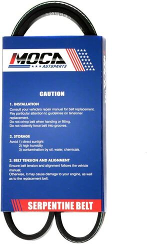 MOCA 3PK860 EPDM Serpentine Belt Fits 2004-2009 for Toyota Prius 1.5L in Saudi Arabia