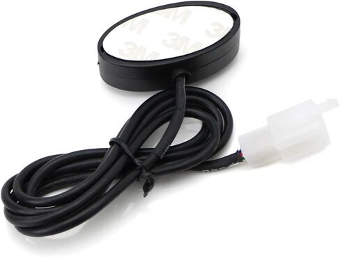 iJDMTOY Oval Shape 12V Push Button Dual Switch with Red LED Indicator Lights Compatible with Fog Lights, DRL, LED Light Bar etc. in Saudi Arabia