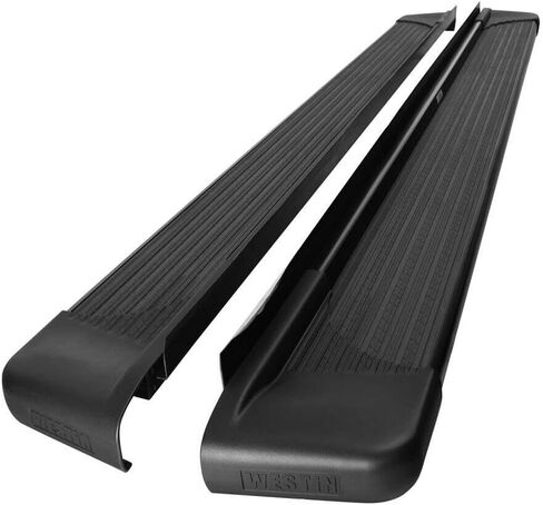 Westin 27-64735 SG6 Running Boards Aluminum Black Pair 79 in in Saudi Arabia