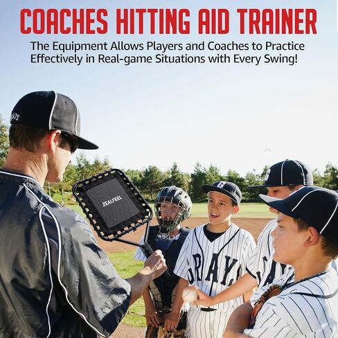 Baseball Racket for Fly Balls, 19-Ounce Scientific Weighted Baseball Racket, Fungo Racket Baseball/Softball Training for Parents and Coaches, Designed to Hitting Ground Balls and Pop Flies in Kuwait