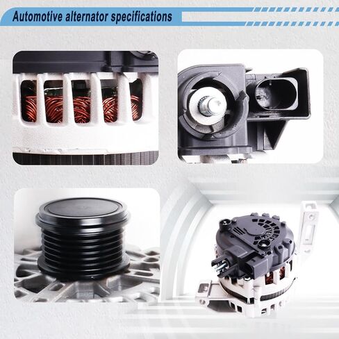 Alternator Compatible with Chevy 2006-2011 Impala 2006-2007 Monte Carlo 3.5L 3.9L V6 Replace for: 10335497 20757889 40024062 11185N in Saudi Arabia