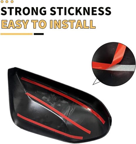 MAXDOM Side Mirror Caps Compatible with Toyota Camry (Gloss Black-Orginal Style, 2018-2025) in Saudi Arabia