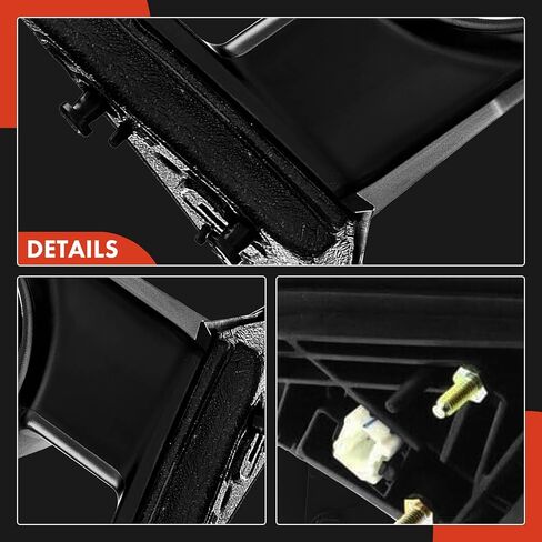 A-Premium Passenger Side Power Door Mirror - Compatible with Mazda 6 2009 2010 2011 2012 2013 - Non-Heated Non-Folding Black Outside Rear View Mirror - Replace# GS3L6912ZB in Saudi Arabia