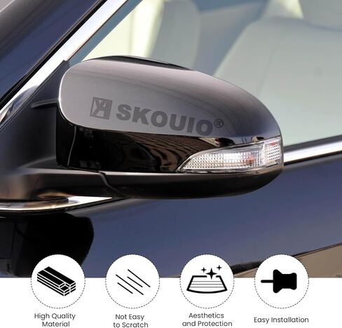 Replacement Mirror Cover Cap for Toyota Camry 2012-2017,for Toyota Yaris 2013-2018,for Toyota Corolla 2014-2018 2PCS Side Door View Mirror Covers Caps Clip-on Carbon Fiber in Saudi Arabia