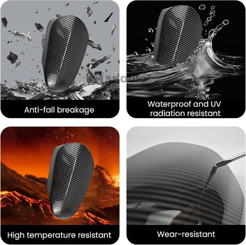 Replacement Mirror Cover Cap for Toyota Camry 2012-2017,for Toyota Yaris 2013-2018,for Toyota Corolla 2014-2018 2PCS Side Door View Mirror Covers Caps Clip-on Carbon Fiber in Saudi Arabia