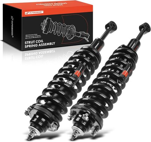 A-Premium Front Complete Strut & Coil Spring Assembly متوافقة مع Toyota Tacoma 2005-2015 ، Pre Runner ، 2-PC Set in Saudi Arabia