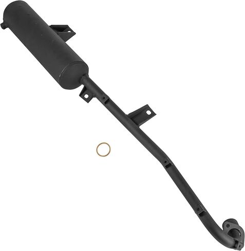 Caltric Muffler Pipe with Gasket Compatible with Honda Trx300 Fourtrax 300 2X4 1993-2000 in Saudi Arabia
