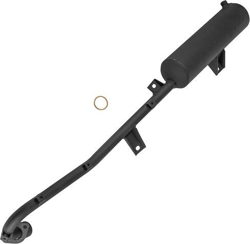 Caltric Muffler Pipe with Gasket Compatible with Honda Trx300 Fourtrax 300 2X4 1993-2000 in Saudi Arabia