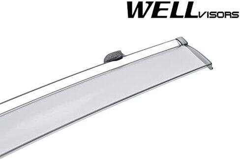 WellVisors Window Visors Wind Deflectors Compatible with Toyota 2013-2018 Avalon with Chrome Trim Rain Guards 3-847TY050 in Saudi Arabia