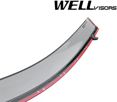WellVisors Window Visors Wind Deflectors Compatible with Toyota 2013-2018 Avalon with Chrome Trim Rain Guards 3-847TY050 in Saudi Arabia