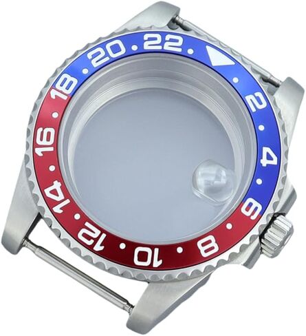 Watch Stainless Steel Case Sapphire Crystal Glass Accessory for Nh34 Nh35 Nh36 Nh38 8215 2824 Movement in Saudi Arabia