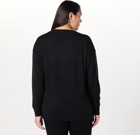 The Drop Women's Lulu Essential Crew Neck Sweater in Saudi Arabia