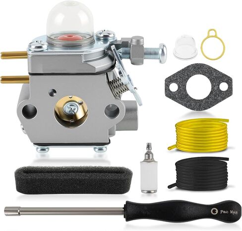 WS2200 Carburetor for Craftsman WC210 WS210 WC2200 WS2200 CMXGTAMD25SC CMXGTAMD25CC P210 Pole Saw for Troy-Bilt TB21EC TB22EC TB252S TB80EC String Trimmer in Saudi Arabia
