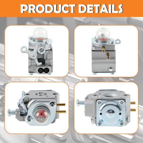 WS2200 Carburetor for Craftsman WC210 WS210 WC2200 WS2200 CMXGTAMD25SC CMXGTAMD25CC P210 Pole Saw for Troy-Bilt TB21EC TB22EC TB252S TB80EC String Trimmer in Saudi Arabia
