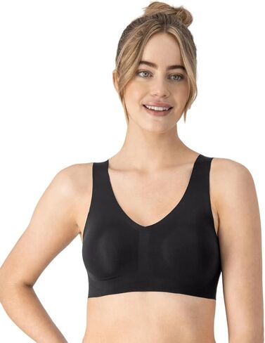 Hanes Womens غير مرئي احتضان الرطوبة الفطريات براليت ، 2XL ، أسود in Saudi Arabia