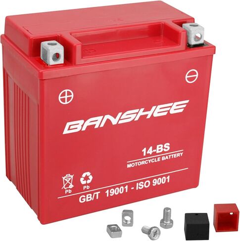 بطارية YTX14-BS لـ 2000-2006 Honda TRX350 Rancher Battery ، ضمان 4 سنوات in Saudi Arabia
