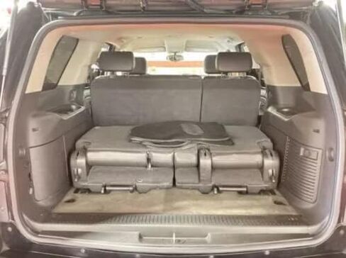 Trunk Organizer Cargo Net for Caddy Escalade Chevy Suburban Tahoe GMC Yukon 2000-2014 – Envelope Style Cargo Net for SUV-Premium Mesh Car Trunk Organizer–Compatible with Yukon Tahoe in Saudi Arabia