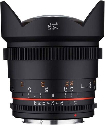 Rokinon 14mm T3.1 Ultra Wide Angle Cine DSX Lens for Nikon F in Kuwait