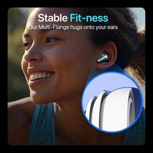 Premium Multi-Flange Eartips for Galaxy Buds3 Pro (Black, Mixed(SML)) – Always Fits, Never Slips in Saudi Arabia
