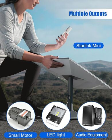 ترقية محول بطارية Starlink Mini ملاءمة لبطارية Makita 18V ، حزمة بطارية Starlink Mini مع واقي جهد منخفض ، مجموعة طاقة صغيرة محمولة مع كابل طاقة 6.56 قدم in Kuwait