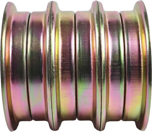 3PCS 34-904 Flat Idler Pulley 539132728 Compatible with Craftsman Husqvarna RZ4623 RZ5424 FD48 FD61 MZ52 Poulan 460ZX 925ZX 950ZX Replaces 539-132728 539112196 539131148 589766101 in Saudi Arabia