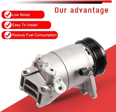 CCIYU A/C Compressor with Clutch A/C Air Compressor for Car 2002-2006 for Nissan Altima 3.5L,2004-2008 for Nissan Maxima 3.5L Air Conditioning Compressor for 67438 in Saudi Arabia
