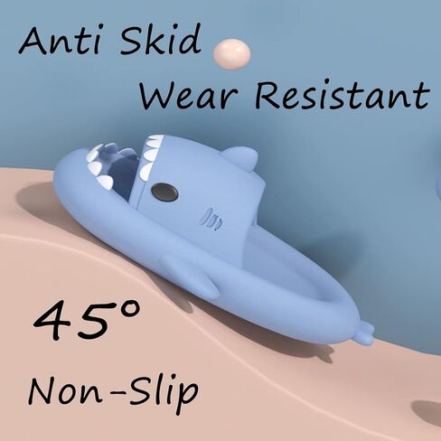 شرائح SHARLLEN Shark Sandals للنساء الرجال اللطيفين كرتون مكافحة الانزلاق المفتوح شرائح الصيف الصيف خفيفة الوزن القرش in Kuwait