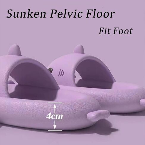 شرائح SHARLLEN Shark Sandals للنساء الرجال اللطيفين كرتون مكافحة الانزلاق المفتوح شرائح الصيف الصيف خفيفة الوزن القرش in Kuwait