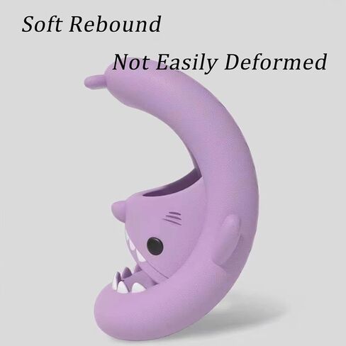 شرائح SHARLLEN Shark Sandals للنساء الرجال اللطيفين كرتون مكافحة الانزلاق المفتوح شرائح الصيف الصيف خفيفة الوزن القرش in Kuwait