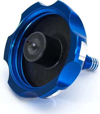 CAP الغاز ATV متوافق مع Yamaha Raptor YFM 660 ، 350 ، 250 ، 125 Billet Aluminium Blue in Kuwait